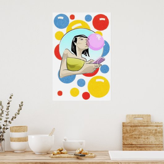 Bubblicieus - poster (Keuken)