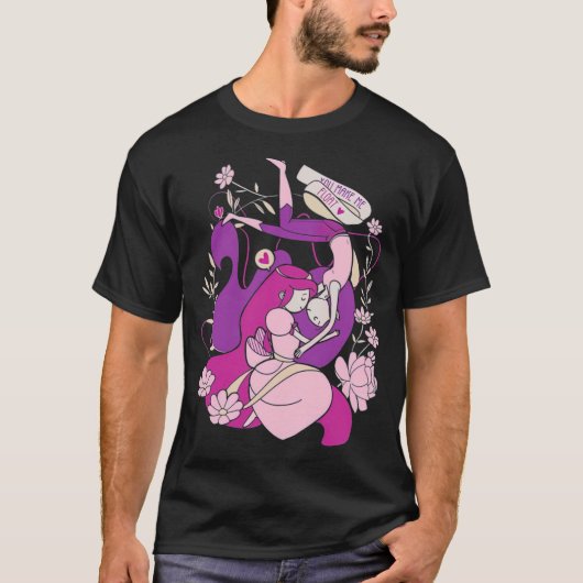 Bubbline T-shirt (Voorkant)