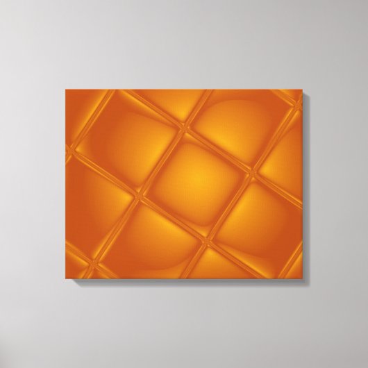 Bubbling Amber verpakt Canvas (Voorkant)
