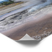 Bubbling Avoca Spring, Biscuit Basin, Yellowstone Poster (Hoek)