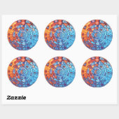 Bubbling Fire Eyes - sticker (Vel)