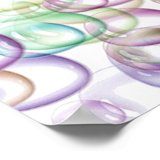 BUBBLING FUN POSTER (Hoek)