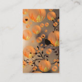 Bubbling Love. Visitekaartje (Achterkant)