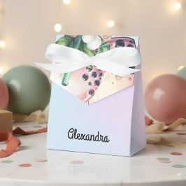 Bubbling over met opwinding bobba thee verjaardag bedankdoosjes