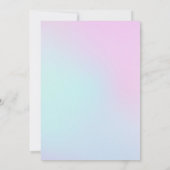 Bubbling over met opwinding bobba thee verjaardag kaart (Achterkant)