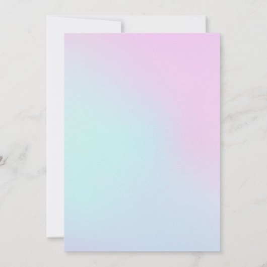 Bubbling over met opwinding bobba thee verjaardag kaart (Achterkant)