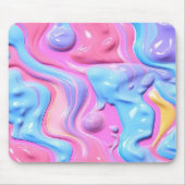 Bubbling Plastic Abstract Muismat (Voorkant)