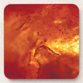 Bubbling Red Hot Lava Onderzetter (Voorkant)