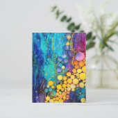 Bubbling Spectrum Briefkaart (Staand voorkant)