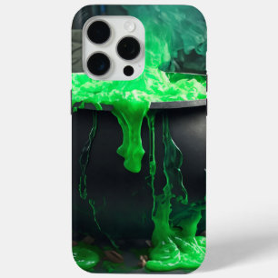 Bubbling Witch's Cauldron Halloween iPhone 15 Pro Max Hoesje