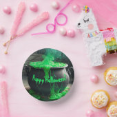 Bubbling Witch's Cauldron Halloween Papieren Kommen (Feest)