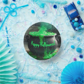 Bubbling Witch's Cauldron Halloween Papieren Kommen (Feest)
