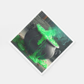 Bubbling Witch's Cauldron Halloween Servet (Hoek)
