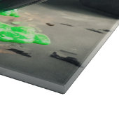 Bubbling Witch's Cauldron Halloween Snijplank (Hoek)