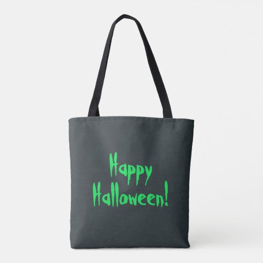 Bubbling Witch's Cauldron Halloween Tote Bag (Achterkant)