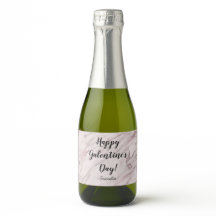 "Bubbly affectie" gepersonaliseerde mini sprankele