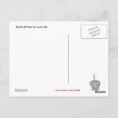 "Bubbly Birthday" postcard Briefkaart (Achterkant)
