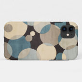 Bubbly Blue iPhone Case (Achterkant (horizontaal))