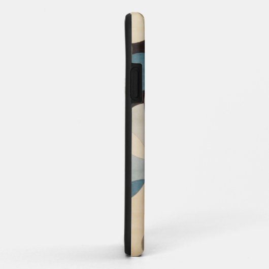 Bubbly Blue iPhone Case (Achterkant/rechts)