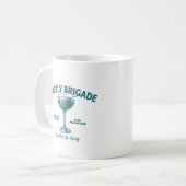 Bubbly Brigade Sparkle & Sip Genootschap Koffiemok (Voorkant links)