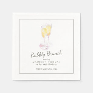 Bubbly brunch champagne bubbels evenement servette servet
