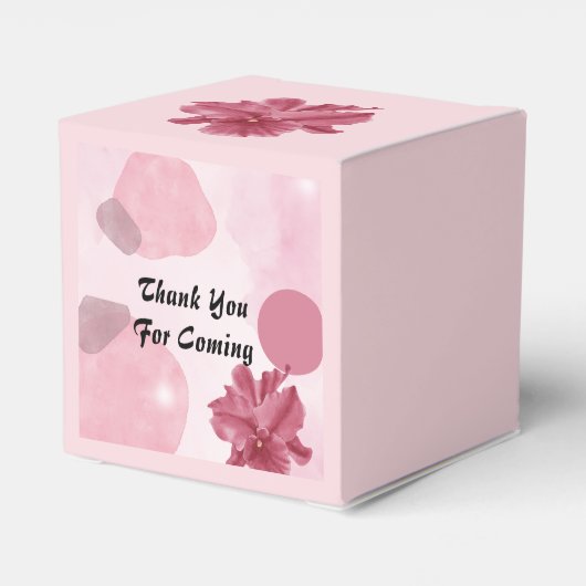 Bubbly brunch mimosa baby shower dank u bedankdoosjes (Achterkant)