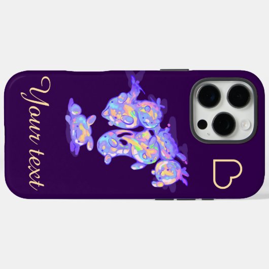 Bubbly, bubble  Case-Mate iPhone case (Achterkant (horizontaal))