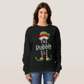 Bubbly Elf Groep Kerst Pyjama Feestje Trui (Voorkant volledig)