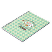 bubbly en vrienden vieren het midnajaarsfestival notitieboek (Linkerzijde)