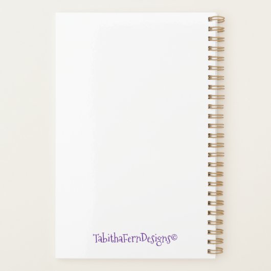 Bubbly Heart Planner - (Achterkant)