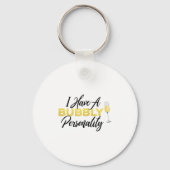 Bubbly Ity _ Champagne_wine Lover Quote  Sleutelhanger (Voorkant)