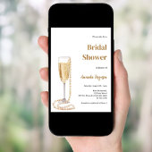 Bubbly lunch prosecco parels Vrijgezellenfeest Kaart