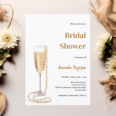 Bubbly lunch prosecco parels Vrijgezellenfeest Kaart