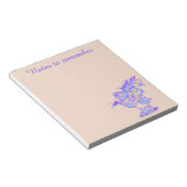 Bubbly notes to remember notitieblok (Schuin)