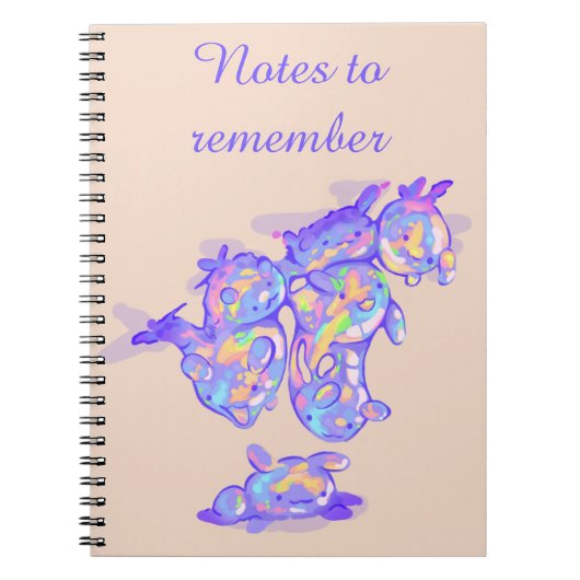 Bubbly notes to remember notitieboek (Voorkant)