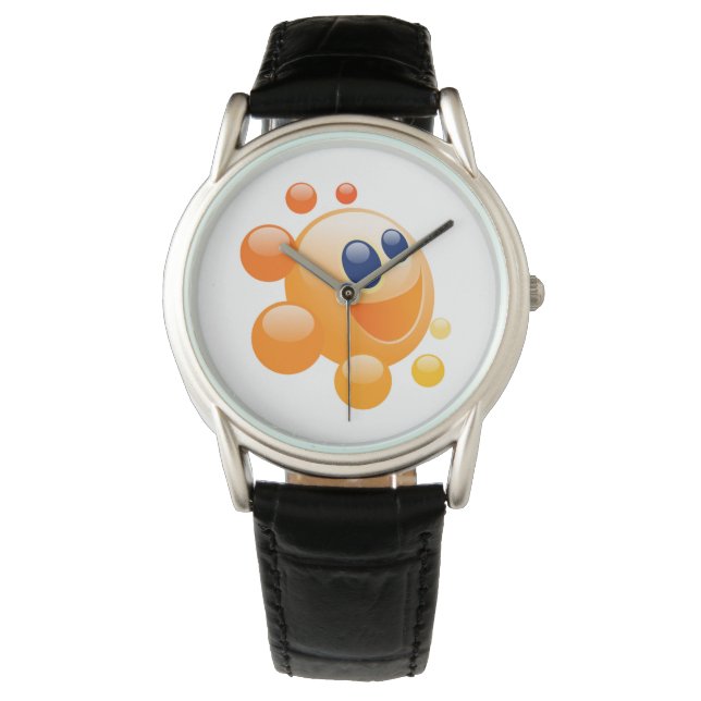 BUBBLY SUN HORLOGE (Voorkant)