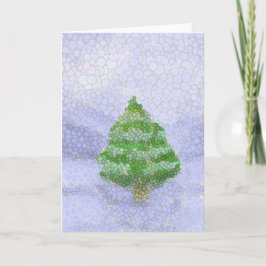 Bubbly Winter Scene Kaart