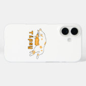 BubblyCuddle Beer Cat Case-Mate iPhone Case (Achterkant (horizontaal))