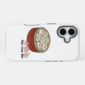 BubblyCuddle Xiaolongbao iPhone 16 Hoesje (Achterkant horizontaal)