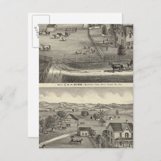 Bubbresidenties Briefkaart (Voorkant / Achterkant)