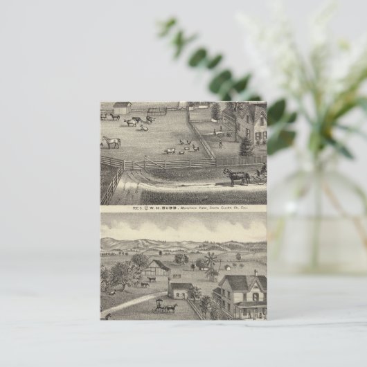 Bubbresidenties Briefkaart (Staand voorkant)