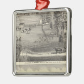 Bubbresidenties Metalen Ornament (Links)