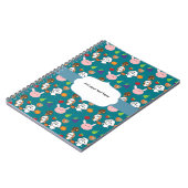 bubby en zijn vrienden patronen notitieboek (Linkerzijde)