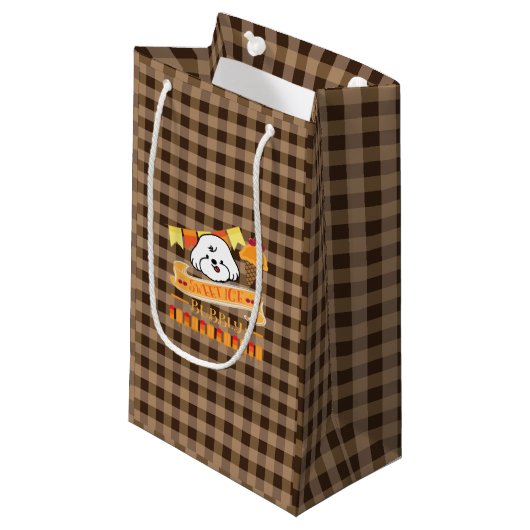 bubby houdt van ijs klein cadeauzakje (Voorkant Gekanteld)