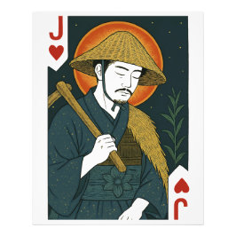 Bube der Herzen – Japanischer Bauer Foto Afdruk