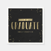 Bubel Chic Graduation Party Napkins Servet (Voorkant)
