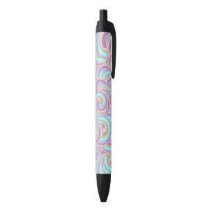 Bubellenpatroon Zwarte Inkt Pen