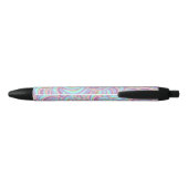 Bubellenpatroon Zwarte Inkt Pen (Achterkant)