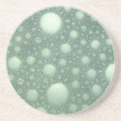 Bubels, bevroren onder het meer van Ice Zandsteen Onderzetter (Voorkant)