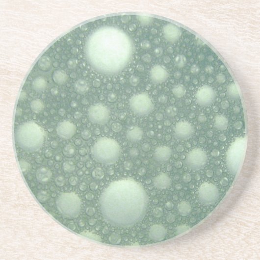 Bubels, bevroren onder het meer van Ice Zandsteen Onderzetter (Voorkant)